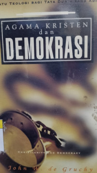Image of Agama Kristen Dan Demokrasi