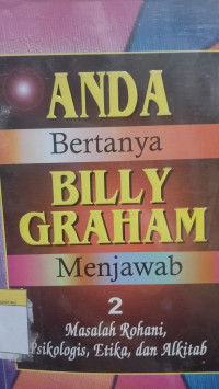 Image of Anda Bertanya Billy Graham Menjawab 2