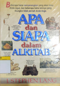 Image of Apa dan Siapa dalam Alkitab