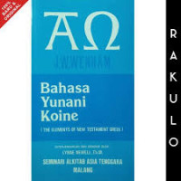 Image of BAHASA YUNANI KOINE