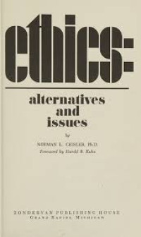 Image of Cthics Alternatives And Issues
