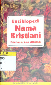 Image of Ensiklopedi Nama Kristiani Berdasarkan Alkitab