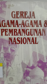Image of Gereja, Agama-agama & Pembangunan Nasional