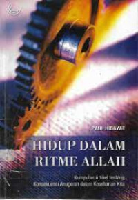 Image of HIDUP DALAM RITME ALLAH
