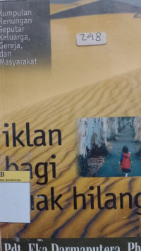 Image of Iklan Bagi Anak Hilang - Renungan