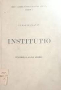 Image of INSTITUTIO