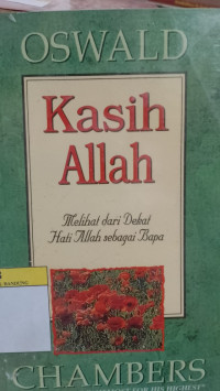 Image of Kasih Allah - Melilhat Dari Dekat Hati Allah Sebagai Bapa