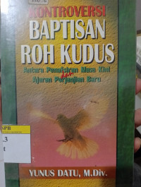 Image of Kontroversi Baptisan Roh Kudus
