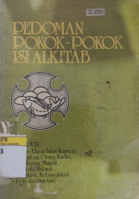 Image of Pedoman Pokok-pokok Isi Alkitab