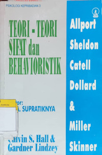 Image of Psikologi Kepribadian 3: Teori-teori Sifat fan Behavioristik
