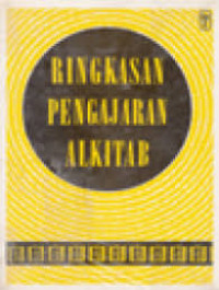 Image of RINGKASAN PENGAJARAN ALKITAB
