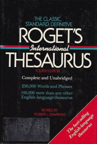 Image of Rogert's Internasional Thesaurus