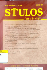 Image of Stulos Jurnal Teologi