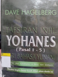 Image of Tafsiran Injil Yohanes (Pasal 1-5)
