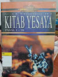 Image of Tafsiran Kitab Yesaya (Pasal 1-39)