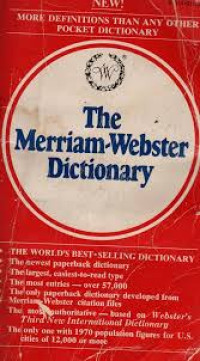 Image of The Merriam-Webster Dictionary