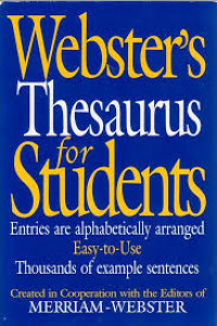 Image of WEBSTER'S THESAURUS FOR STUDENTS