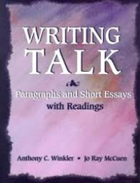 Image of WRITING TALK PARAGRAPHS AND SHORT ESSAYS